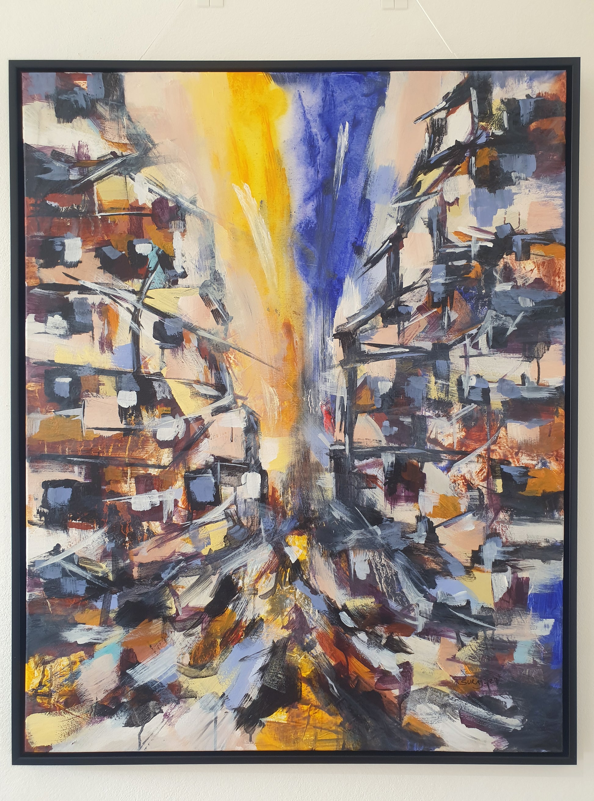 Rising from the Ashes | Acrylic on Canvas