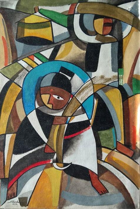 Joy of Harvesting | Contemporary art form Nepal