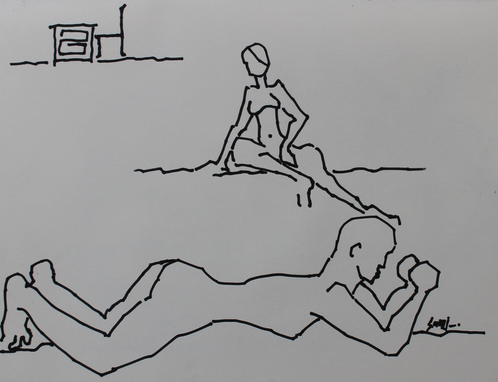 Waiting | Art Plads | Art by Suraj Sainju