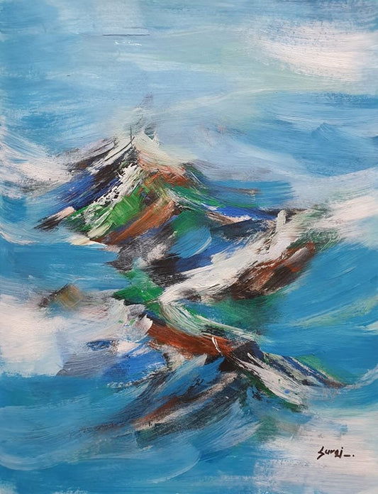 Majestic Mountain | Art Plads | Suraj Sainju