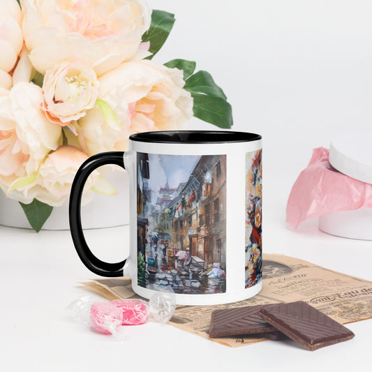 Mug with Color Inside - Art Print - Glimpse of Nepal