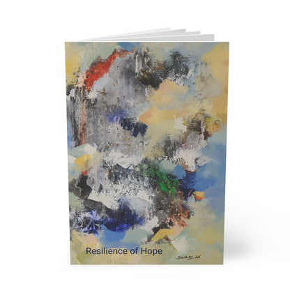 Softcover Notebook, A5 - Art Print - Resilience of Hope