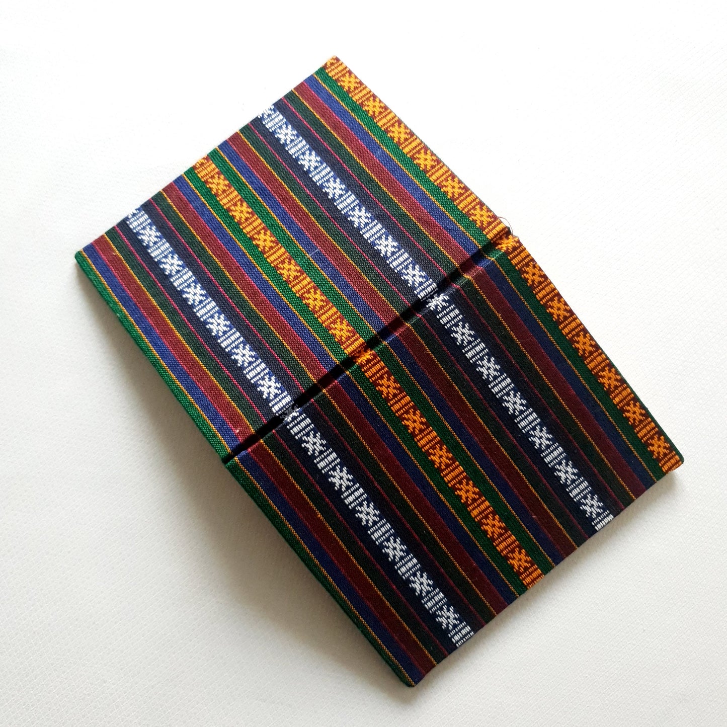 Handmade Paper Notebook Dhaka Fabric Cover