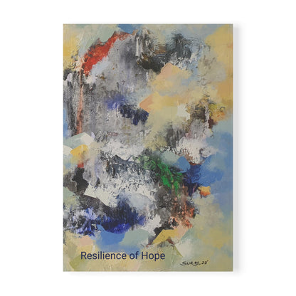 Softcover Notebook, A5 - Art Print - Resilience of Hope