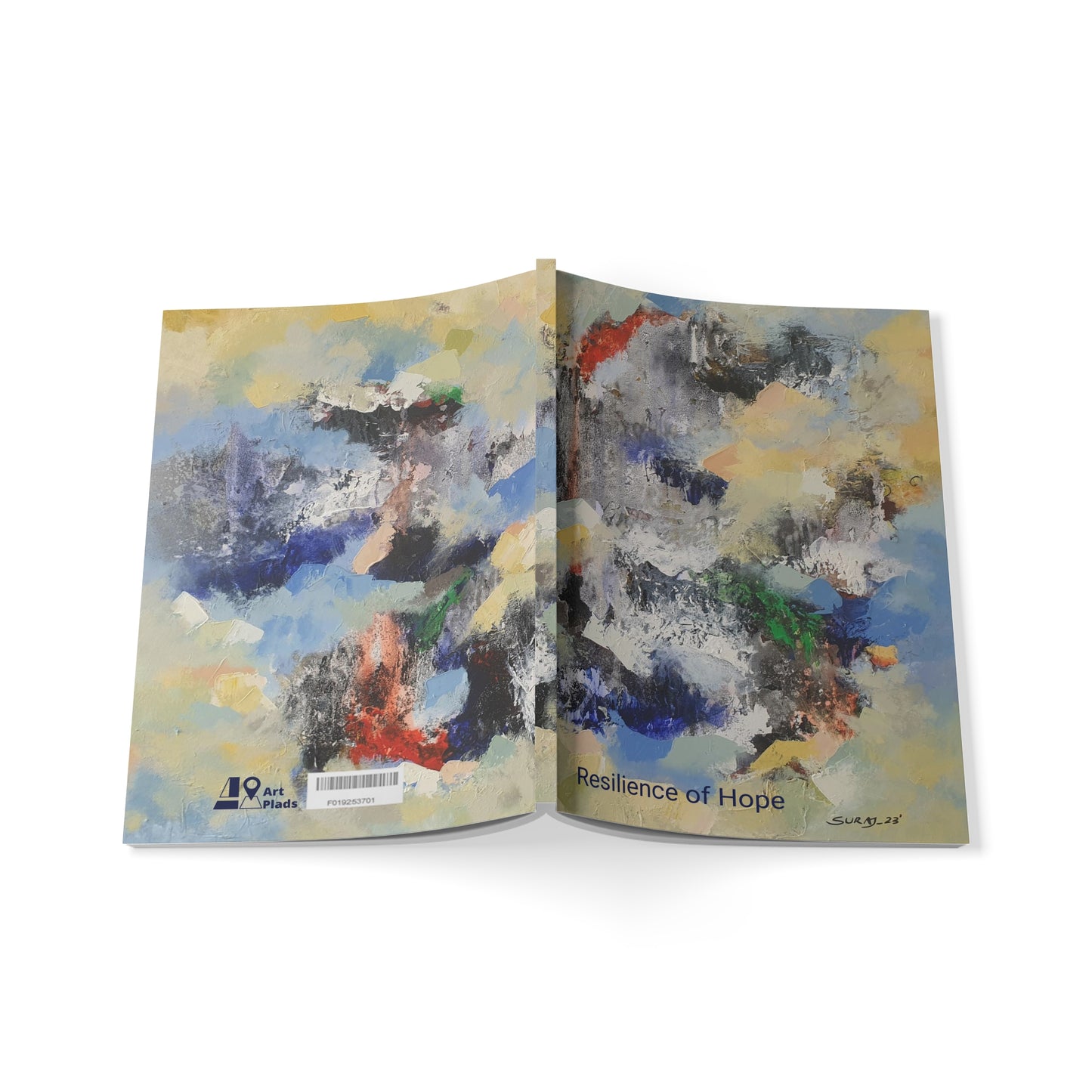 Softcover Notebook, A5 - Art Print - Resilience of Hope