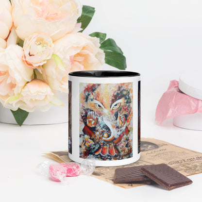 Mug with Color Inside - Art Print - Glimpse of Nepal